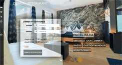 Desktop Screenshot of hotelraetia.ch